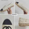 Slippers Designers casual women flat shoes Espadrilles summer luxurys genuine leather ladies beach half slippers fashion woman loafers luxe cap toe Q240312
