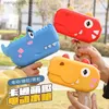 Sand Play Water Fun Children Electric Cartoon Water Gun Toy Automatic Large Capacity Backpack Watergun Toys Summer Outdoor Firing Swimming Pool Toy L240312