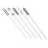 Kitchen Storage 5 Pairs Reusable Ceramic Chopsticks Decorative Porcelain Chopstick Food Taste For Home Restaurant