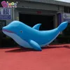 Partihandel Fabrik Direktreklam Uppblåsbar tecknad Dolphin Balloons Ocean Animal Models for Event Party Decoration With Air