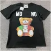 Outdoor Shirts Italy Brands Comfort Colors T P Bear Letter Graphic Print Leisure Fashion Durable Quality Couple Designer Black White M Otzsg