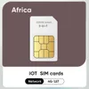 SIM pour données uniquement - Caméra de sécurité universelle 4G LTE 360M Cellular Africa Plan annuel pour utilisation d'un appareil Iot 3-en-1