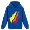 Autumn Winter Prestonplayz Casual Printed Boys Girls Hoodie Cotton Fashion Topps Kläder Barn Barn Barntröja Coat 240227