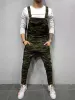 Multi Pocket Overalls Bandbroek Heren Werkkleding Mode Eendelige Broek Mode Jumpsuit 2023 Nieuwe Mannen