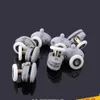 8pcs Butterfly Single Shower Door Rollers Runners Wheels Kuls