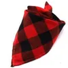 20st. Lot Christmas Holiday Winter Tjocklek Hundvalp Bomull Bandanas Collar Scarf Pet Tie Y102201 Q1119308U