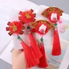 Hair Accessories Grip Children Tassels Hairpins Chinese Year Barrettes Kids Clips