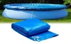 Couverture de piscine en tissu, support en tissu, couverture de piscine gonflable, couche anti-poussière ronde PE232b6863766