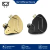 Słuchawki KZ ZSN Pro x Metalowe słuchawki 1BA+1DD Technologia hybrydowa HiFi Bass Earbuds In Ear Monitor Słuchawki Sport Hałas SEALS SEALS