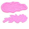 Delicato fiore clip stampo silicone fondente glassa stampo torta nuziale stampi da cucina decorazione stampi in silicone para reposteria1279J