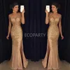 Y2K Wholesale Top Seller Evening Slit Sleeveless Dress Classic Elegant Prom Dresses Party Maxi Sequin 240309