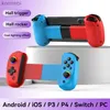 Controller di gioco Joystick Controller tablet BSP D8 RGB Maniglia wireless per gioco Switch Joystick allungabile Bluetooth per gamepad P3 P4 Android IOS L24312