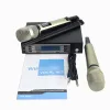 Microphones Leicozic True Diversity EW135G4 Wireless Microfono Professional Stage Microfone Profissional Mikrofon Wireless Mic 615655Mhz