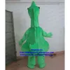 Mascot kostymer gröna iguanodon brontosaurus rapator dino dinosauri maskot kostym tecknad karaktär rådande rådande grad natt zx1154