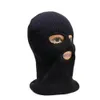 Velvet Hat For Warmth, Men's Exposed Eyes, Winter Cycling, Cold Protection Face Mask, Hood With And Three Holes 152882