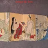 折りたたみ式の姿の古代の絵​​画コレクションエロティックフィギュア絵画sprin227o