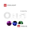 Smart fjärrkontroll Kontroll Global version Yeelight Aurora Smart Light Strip 1s RGB Colorf WiFi 2m till 10m 60 LED -lampsäck för App Otuht