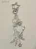 Porte-clés longes méduse porte-clés mignon perlé étoile téléphone charme accessoire cadeaux ldd240312