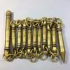 Whole antique brass nine-section whip ornaments martial arts whip practice whip antique miscellaneous bronze crafts240G