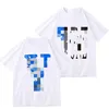 2024 T-shirt Hommes Designer Mens T-shirts Summer Streetwear T-shirt Design Loose Fit surdimensionné Femme Homme Tendance Vêtements de luxe Hip Hop Rap T-shirt Tees Tops