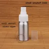 Promocja 10pcs/partia 30 ml aluminium perfum butelka Kobiety kosmetyczne małe 1/2 uncji czapkę sprayową pojemnik na rozrywkę Białe pokrywkę opakowanie QT feio