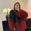 Internet Inverno Autunno e Celebrity Nuovo cappotto di pelliccia intrecciata di volpe argentata di fascia alta per le giovani donne 1327