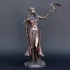 Декоративные предметы, статуэтки, статуи из смолы, Морриган, кельтская богиня битвы с вороньим мечом, бронзовая отделка, статуя 15 см для Hom292P