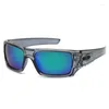 Sunglasses 2024 Men Brand Design Fashion Sports Square Sun Glasses for Male Vintage Driving Fishing Shades Goggle UV400