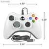 Controladores de jogo Joysticks Gamepad com fio USB para Xbox 360 /Slim Controller para Windows 7/8/10 Microsoft PC Controller Support para Steam Game L24312