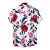 Hawaiian Cotton Autumn Polo Shirts Mens Designer Luxury Tshirt Fashion Tiki Tshirts Man Clothing Blouses Social 240227