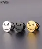 tattoos Hongtu 2Pcs Skull Stud rings Rvs rings Small Earrings Female Punk Piercing Jewels2049712