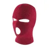 Vinter Yuanbao Needle Three Sticked Candy Color Wool Digging Hole Baotou Outdoor Cycling Windproof Mask Hat 816780