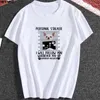 女性用Tシャツの夏のレディスソフト居心地の良いトップ犬アーカイブ印刷半分Oネックシャツ女性ホワイトピンクラージサイズカジュアルTシャツS-XXL L24312 L24312