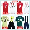 2023 2024 Arsen Saka Rice G.Jesus Soccer Jerseys Kids Kits Football Kits Socks 23 24 Odegaard Havertz Child Football Shirt Camisetas Futbol Maillot