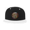 Ballkappen Punk Unisex Aztec Skull Warrior Baseball Cap Erwachsene Verstellbare Hip Hop Papa Hut Für Männer Frauen Sonnenschutz