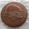 Alemanha 1920 Moeda Comemorativa A Medalha da Vergonha Negra 100% Cobre Cópia Rara Coin2693