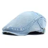 Berets 2024 Spring Sboy Caps Cotton Flat Peaked Cap Men And Women Painter Beret Hats