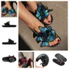 2024 designer sandals slides black brown leather runner womens shoes summer beach sandels heel Casual flops outdoors GAI new