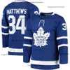 Hot Sale "Toronto" Maple 91 Tavares Hockey Jersey 34 Auston Matthews 16 Mitchell Marner Leaf St.