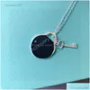 Pendant Necklaces Designer Necklace Jewelry T C Heart Shaped Key Diser Unmatched Opence Replica Collection Redefine Drop Delivery Pen Dhcok