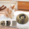 Magic Organ Cat Scratching Board Cat Toys with Bell Durable Foldable Grinding Claw Cat Climbing Frame Pet Cat Play Scratch Toy 240309