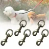 Dog Collars Leashes 5PCSスイベル屋外キーチェーンスナップフックバックルホームクラスプキャンプペットクリップカラビナスプリング多目的ACC218B