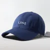 Top letter embroidery baseball cap fashionable men and women travel curved hat peaked cap trendy outdoor casual sun hat