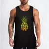 Men's Tank Tops PINEAPPLE DOG LOVERS SHIRT Top Sleeveless Gym Man Fitness Clothing Men Cool Things