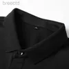 Polos masculinos 8xl 7xl 6xl novo design de luxo camisas manga polos qualidade camisa polo roupas casuais ldd240312
