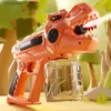 Sand Play Water Fun Summer Dinosaur Stress Relief Toy Water Gun Outdoor Beach Pool Continuous Firing Spray Water Gun Electric Decompression Toy L240312