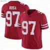 Fans Tops Voetbalshirts Lance Jersey Nick Bosa Deebo Samuel George Kittle Jimmy Garoppolo Fred Christian Mccaffrey JoeH240312