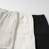 Essentialshorts Pantalones cortos de diseñador Carta para hombre Impreso Deportes niebla Cortos para hombre Pantalones de algodón ocasionales Sueltos Estilo extra largo Cordón Pantalones hasta la rodilla