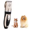 CW030 Professional Grooming Kit uppladdningsbart husdjur Cat Dog Hair Trimmer Electrical Clipper Shaver Set Haircut Machine252h