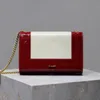Torebka designerska 20 cm Kate Flap Bag luksusowa torba designerska worek Wysokiej jakości torby na ramię designerka torba crossbody 10A jakość czerwona biała torba łańcuchowa z pudełkiem
